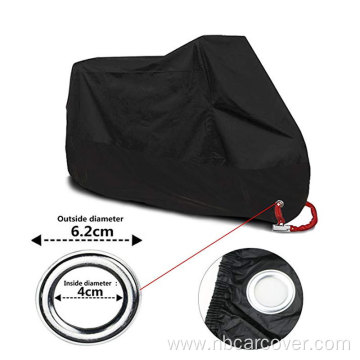 All weather polyester universal portable motorcycle cover